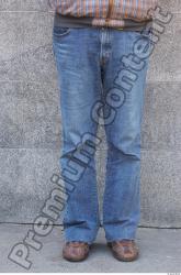 Leg Head Man Woman Casual Jeans Average Chubby Street photo references
